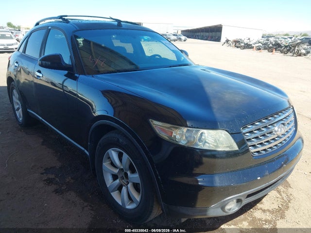 Продажа на аукционе авто 2005 Infiniti Fx35, vin: JNRAS08U85X109200, номер лота: 45330042