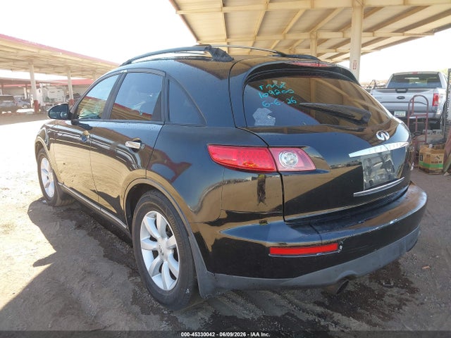 Продажа на аукционе авто 2005 Infiniti Fx35, vin: JNRAS08U85X109200, номер лота: 45330042