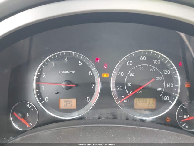 Продажа на аукционе авто 2005 Infiniti Fx35, vin: JNRAS08U85X109200, номер лота: 45330042