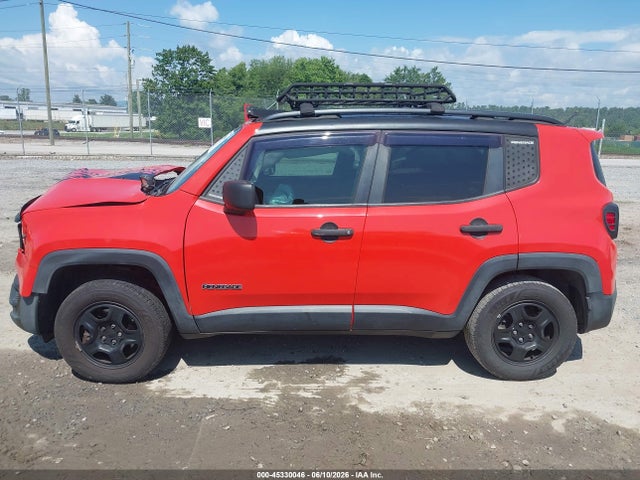 Продаж на аукціоні авто 2018 Jeep Renegade Sport 4x4, vin: ZACCJBAB5JPJ30936, номер лоту: 45330046
