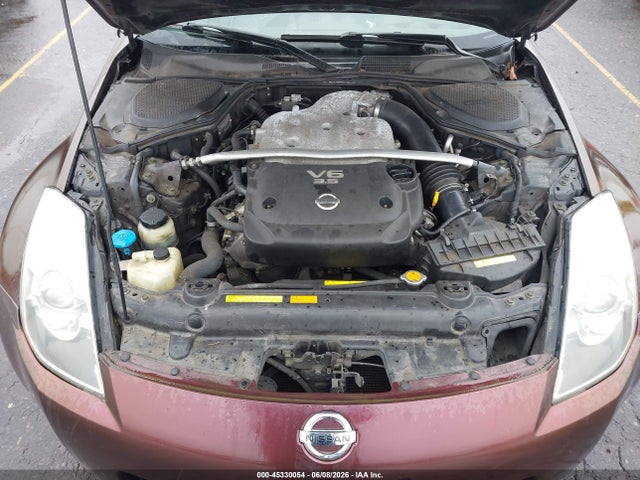 Продажа на аукционе авто 2006 Nissan 350z Enthusiast, vin: JN1AZ34D16M331280, номер лота: 45330054