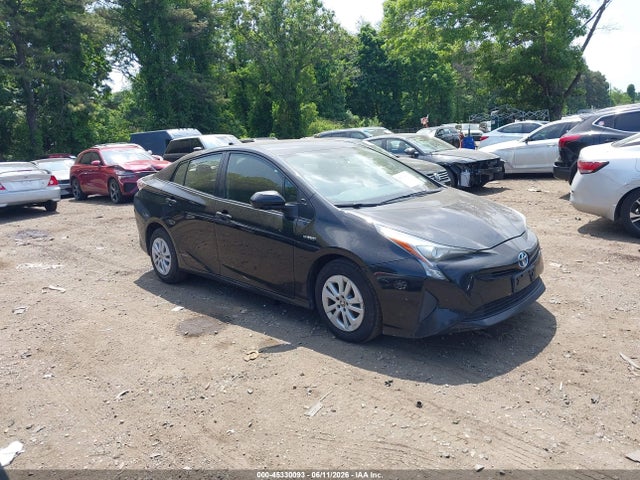 45330093 :رقم المزاد ، JTDKBRFU7G3502904 vin ، 2016 Toyota Prius Two مزاد بيع