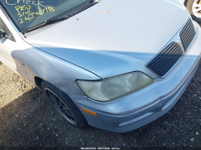 45330102 :رقم المزاد ، JA3AJ26E63U006123 vin ، 2003 Mitsubishi Lancer Es مزاد بيع