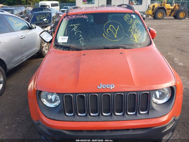 45330126 :رقم المزاد ، ZACCJBBH3FPB77508 vin ، 2015 Jeep Renegade Latitude مزاد بيع