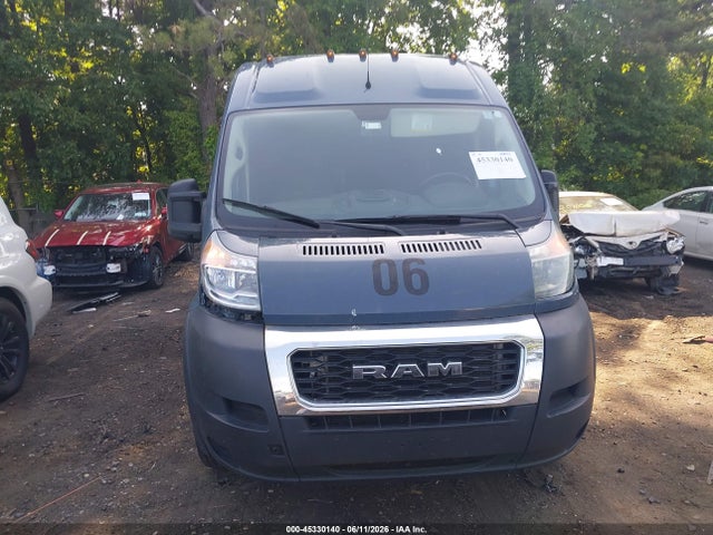 2019 Ram Promaster 3500 Cargo Van High Roof 159 Wb Ext მანქანა იყიდება აუქციონზე, vin: 3C6URVJG3KE564498, აუქციონის ნომერი: 45330140