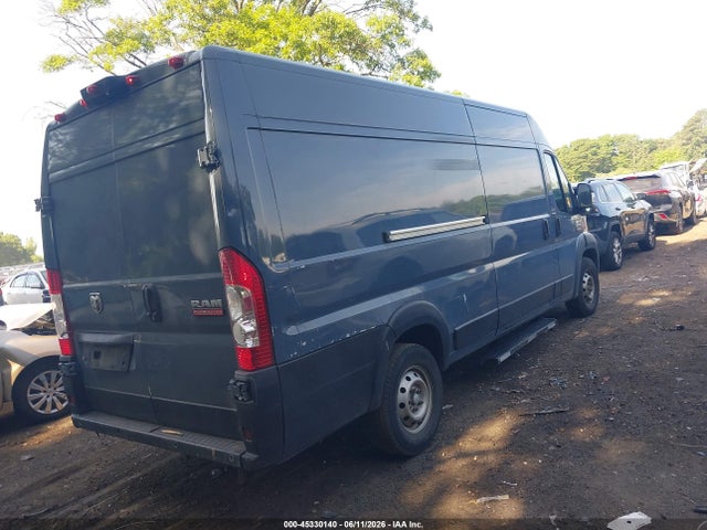 2019 Ram Promaster 3500 Cargo Van High Roof 159 Wb Ext მანქანა იყიდება აუქციონზე, vin: 3C6URVJG3KE564498, აუქციონის ნომერი: 45330140