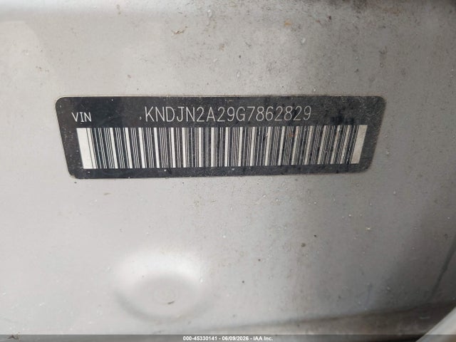 45330141 :رقم المزاد ، KNDJN2A29G7862829 vin ، 2016 Kia Soul ! مزاد بيع