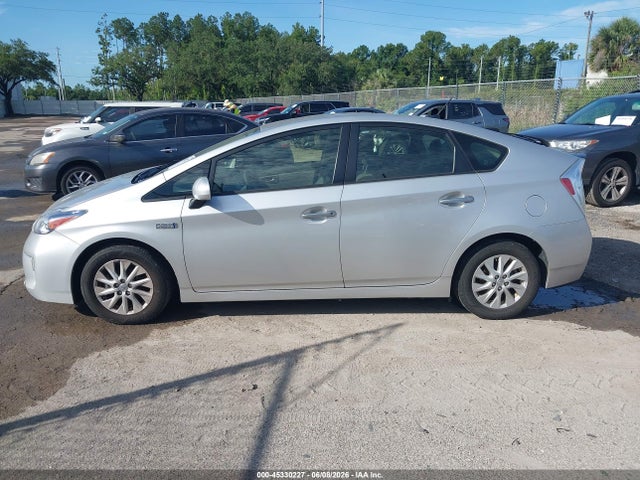 Продаж на аукціоні авто 2012 Toyota Prius Plug-in, vin: JTDKN3DP8C3029591, номер лоту: 45330227