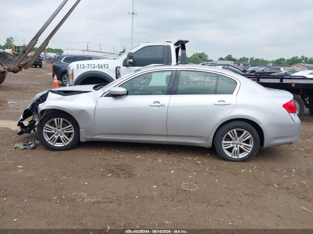 2013 Infiniti G37x მანქანა იყიდება აუქციონზე, vin: JN1CV6AR7DM358812, აუქციონის ნომერი: 45330248
