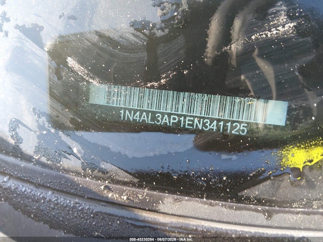 Aukcja sprzedaży 2014 Nissan Altima 2.5 S, vin: 1N4AL3AP1EN341125, numer aukcji: 45330294