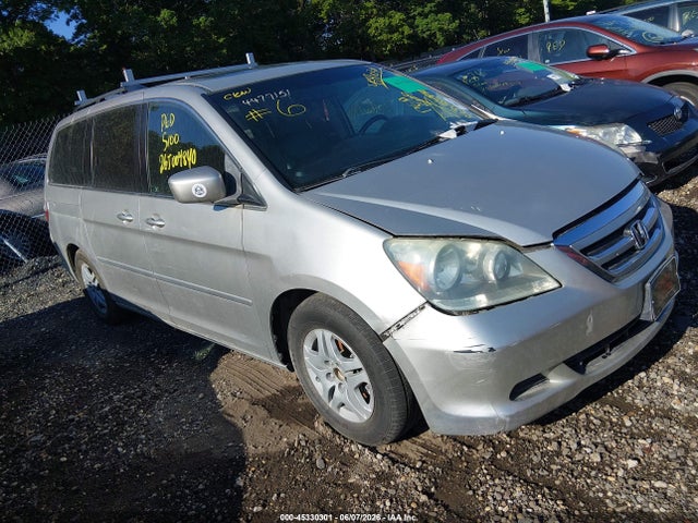 2006 Honda Odyssey Ex-l მანქანა იყიდება აუქციონზე, vin: 5FNRL38756B455373, აუქციონის ნომერი: 45330301