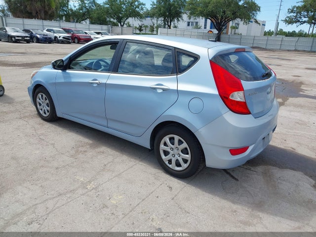 2014 Hyundai Accent Gs მანქანა იყიდება აუქციონზე, vin: KMHCT5AE3EU166410, აუქციონის ნომერი: 45330321