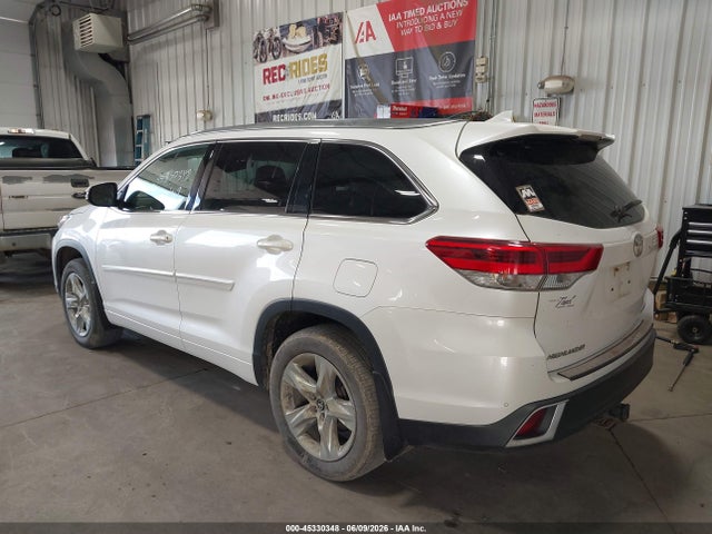 Toyota Highlander Limited 2019 5TDDZRFH1KS741511 Image 3