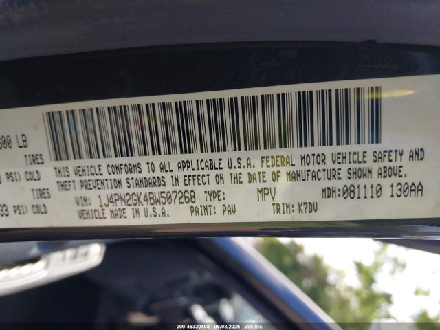 Продаж на аукціоні авто 2011 Jeep Liberty Sport, vin: 1J4PN2GK4BW507268, номер лоту: 45330408