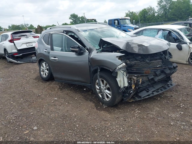 2015 Nissan Rogue Sv მანქანა იყიდება აუქციონზე, vin: KNMAT2MTXFP520136, აუქციონის ნომერი: 45330412