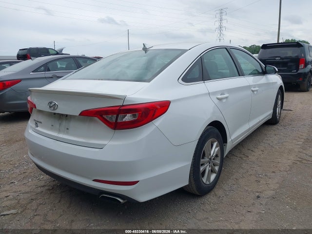 2016 Hyundai Sonata Se მანქანა იყიდება აუქციონზე, vin: 5NPE24AF0GH278873, აუქციონის ნომერი: 45330416