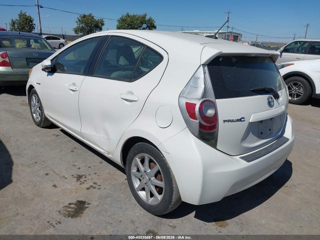 Aukcja sprzedaży 2012 Toyota Prius C Four, vin: JTDKDTB32C1012073, numer aukcji: 45330497