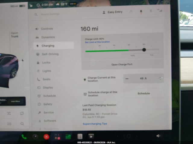 Продажа на аукционе авто 2021 Tesla Model Y Long Range Dual Motor All-wheel Drive, vin: 5YJYGDEE1MF209166, номер лота: 45330521