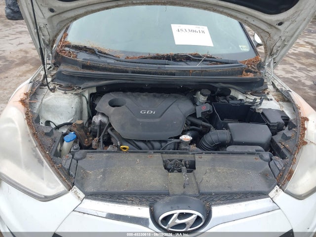 2012 Hyundai Veloster Base W/gray მანქანა იყიდება აუქციონზე, vin: KMHTC6AD9CU039767, აუქციონის ნომერი: 45330618