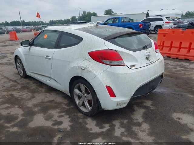 2012 Hyundai Veloster Base W/gray მანქანა იყიდება აუქციონზე, vin: KMHTC6AD9CU039767, აუქციონის ნომერი: 45330618