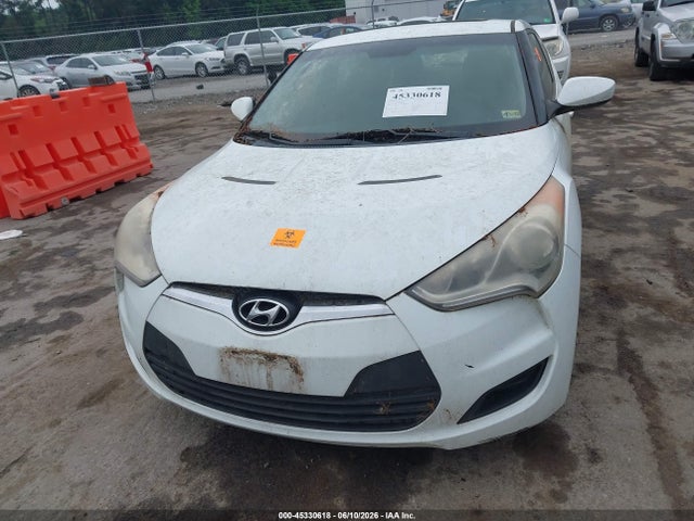 2012 Hyundai Veloster Base W/gray მანქანა იყიდება აუქციონზე, vin: KMHTC6AD9CU039767, აუქციონის ნომერი: 45330618