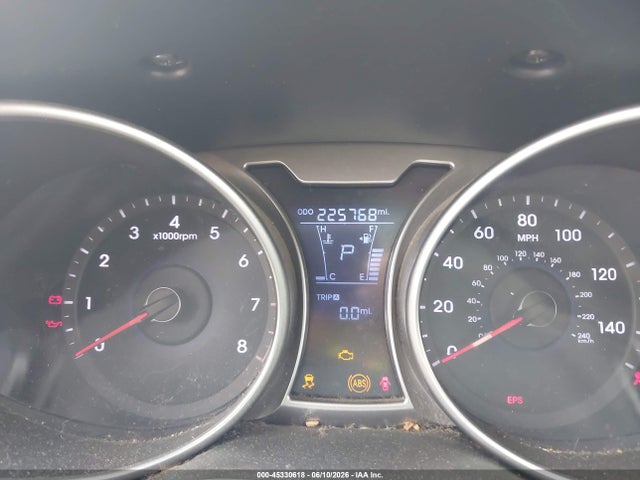 2012 Hyundai Veloster Base W/gray მანქანა იყიდება აუქციონზე, vin: KMHTC6AD9CU039767, აუქციონის ნომერი: 45330618