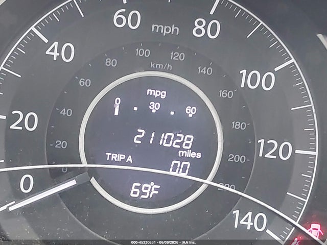2013 Honda Cr-v Ex-l მანქანა იყიდება აუქციონზე, vin: 5J6RM4H71DL060789, აუქციონის ნომერი: 45330631