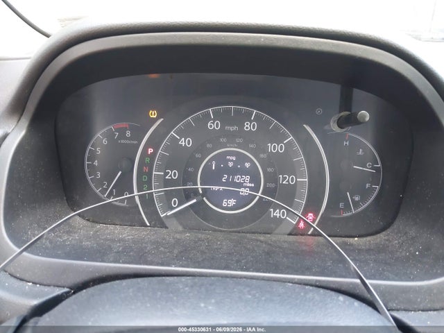 2013 Honda Cr-v Ex-l მანქანა იყიდება აუქციონზე, vin: 5J6RM4H71DL060789, აუქციონის ნომერი: 45330631