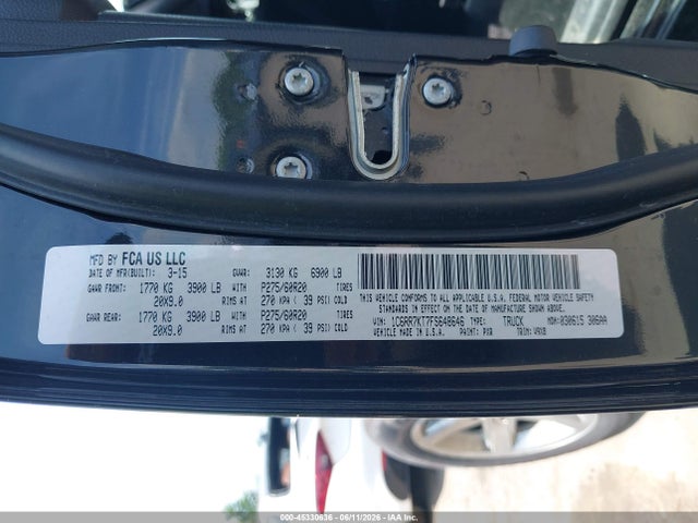 2015 Ram 1500 Express მანქანა იყიდება აუქციონზე, vin: 1C6RR7KT7FS648646, აუქციონის ნომერი: 45330636