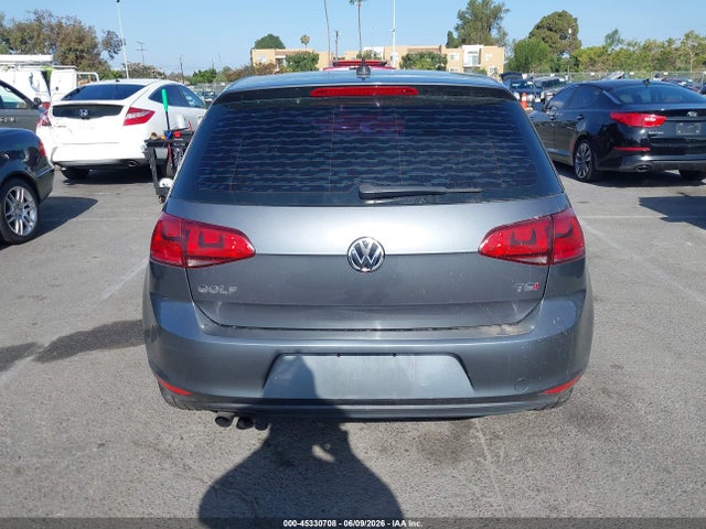3VW217AU6GM033881 Volkswagen Golf Tsi S 4-door