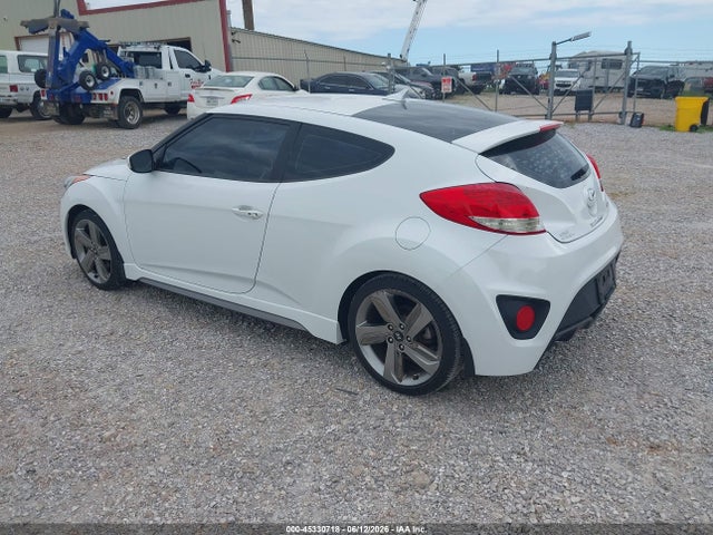 Aukcja sprzedaży 2013 Hyundai Veloster Turbo W/black, vin: KMHTC6AE3DU156402, numer aukcji: 45330718