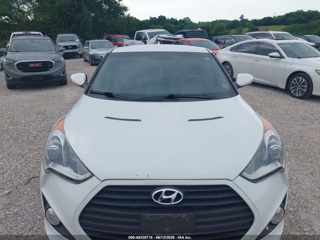 Aukcja sprzedaży 2013 Hyundai Veloster Turbo W/black, vin: KMHTC6AE3DU156402, numer aukcji: 45330718