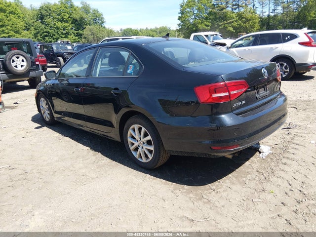 2015 Volkswagen Jetta 1.8t Se მანქანა იყიდება აუქციონზე, vin: 3VWD17AJ1FM320011, აუქციონის ნომერი: 45330746