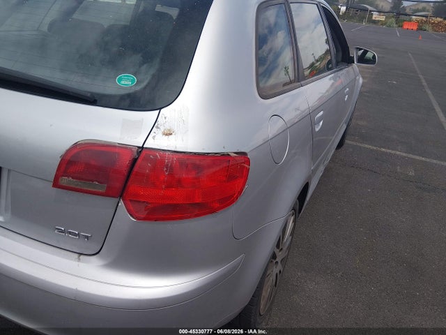 45330777 :رقم المزاد ، WAUNF78P98A072168 vin ، 2008 Audi A3 2.0t مزاد بيع