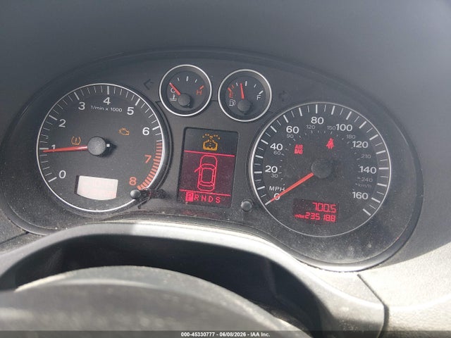 45330777 :رقم المزاد ، WAUNF78P98A072168 vin ، 2008 Audi A3 2.0t مزاد بيع