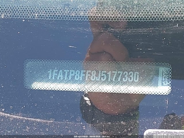 1FATP8FF8J5177330 Ford Mustang Gt Premium