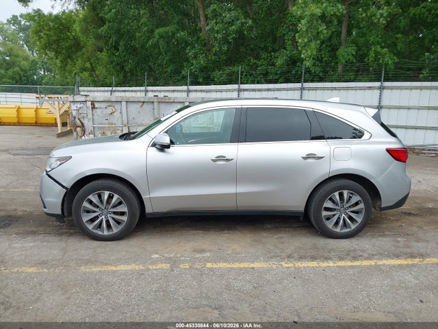45330844 :رقم المزاد ، 5FRYD4H48FB009656 vin ، 2015 Acura Mdx Technology Package مزاد بيع