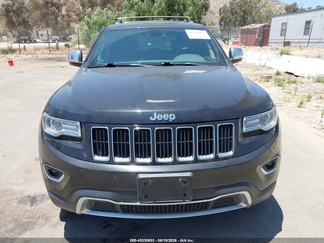 2015 Jeep Grand Cherokee Limited მანქანა იყიდება აუქციონზე, vin: 1C4RJFBGXFC886627, აუქციონის ნომერი: 45330853