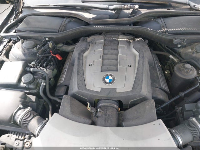 2008 Bmw 750li მანქანა იყიდება აუქციონზე, vin: WBAHN83588DT82662, აუქციონის ნომერი: 45330894