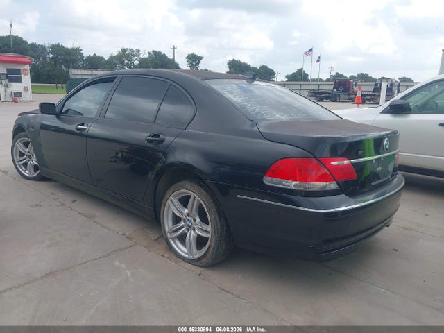 2008 Bmw 750li მანქანა იყიდება აუქციონზე, vin: WBAHN83588DT82662, აუქციონის ნომერი: 45330894