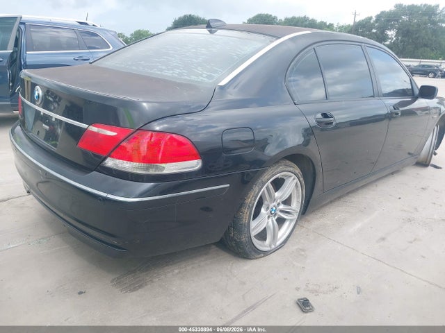 2008 Bmw 750li მანქანა იყიდება აუქციონზე, vin: WBAHN83588DT82662, აუქციონის ნომერი: 45330894