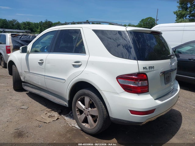 Aukcja sprzedaży 2011 Mercedes-benz Ml 350 4matic, vin: 4JGBB8GB3BA751708, numer aukcji: 45330934