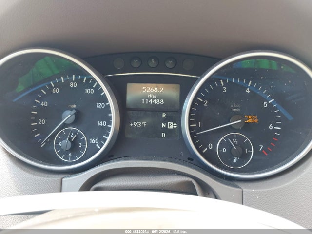 Aukcja sprzedaży 2011 Mercedes-benz Ml 350 4matic, vin: 4JGBB8GB3BA751708, numer aukcji: 45330934
