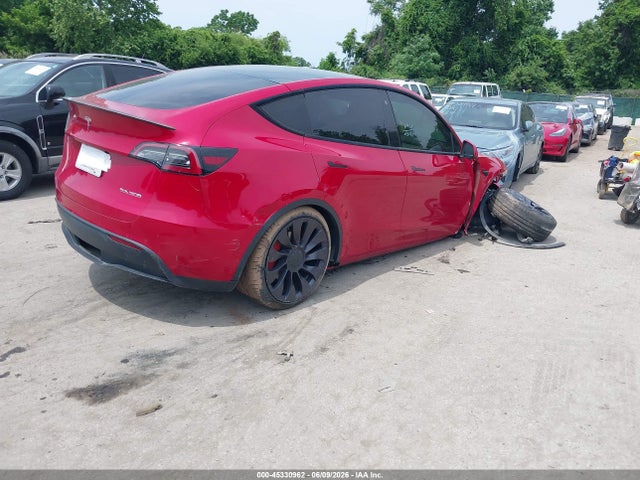 Aukcja sprzedaży 2021 Tesla Model Y Performance Dual Motor All-wheel Drive, vin: 5YJYGDEF6MF259327, numer aukcji: 45330962