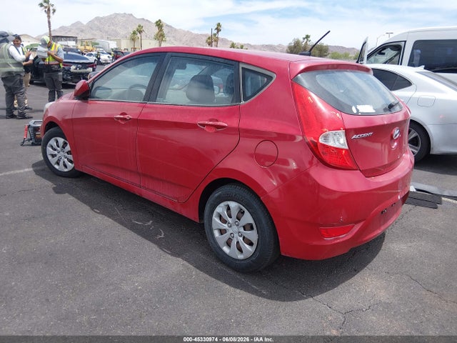 2016 Hyundai Accent Se მანქანა იყიდება აუქციონზე, vin: KMHCT5AE8GU243436, აუქციონის ნომერი: 45330974