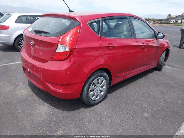 2016 Hyundai Accent Se მანქანა იყიდება აუქციონზე, vin: KMHCT5AE8GU243436, აუქციონის ნომერი: 45330974