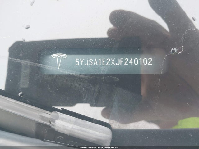 Продаж на аукціоні авто 2018 Tesla Model S 100d/75d/p100d, vin: 5YJSA1E2XJF240102, номер лоту: 45330985