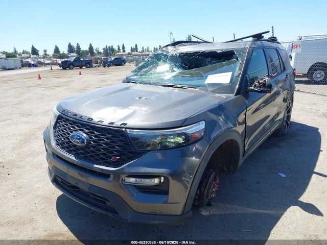 45330988 :رقم المزاد ، 1FM5K8GC8LGB74825 vin ، 2020 Ford Explorer St مزاد بيع