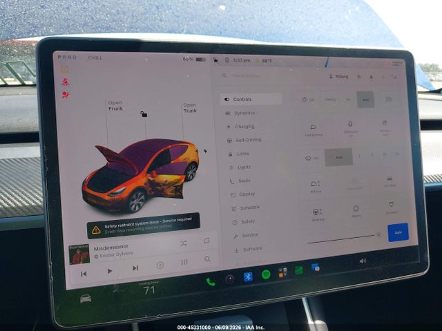 Aukcja sprzedaży 2020 Tesla Model Y Long Range Dual Motor All-wheel Drive, vin: 5YJYGDEE9LF020408, numer aukcji: 45331000