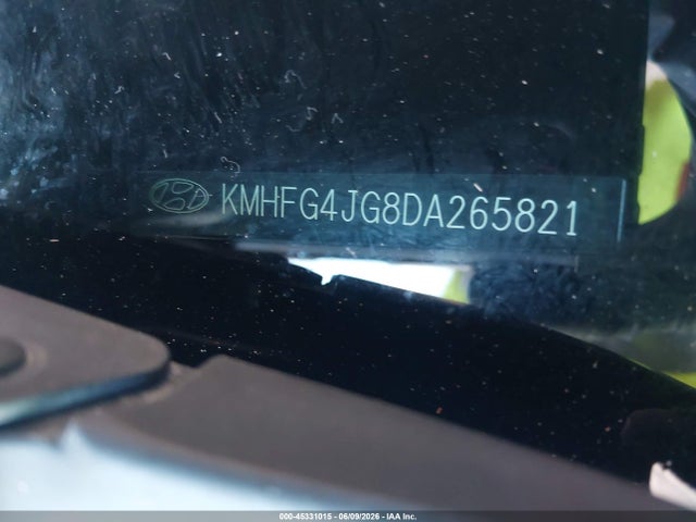 2013 Hyundai Azera მანქანა იყიდება აუქციონზე, vin: KMHFG4JG8DA265821, აუქციონის ნომერი: 45331015